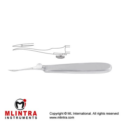 Reverdin Ligature Needle Short Stainless Steel, 14.5 cm - 5 3/4" Reverdin Ligature Needle Short Stainless Steel, 14.5 cm - 5 3/4"